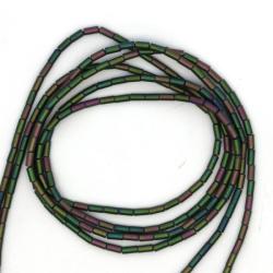 Margele Bijuterii Hematit Roz Mat Rotund Fatetat 2 mm