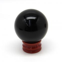  Sfera Obsidian Negru Mineral Natural 41-43 mm