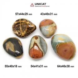 Palm Stone Jasp Policrom Neregulat 43-64 x 40-46 x 18-38 mm (XXL) - Unicat