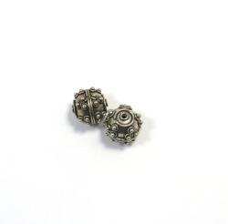  Margele din metal placat rotund neregulat 20x20 mm - 2 Buc