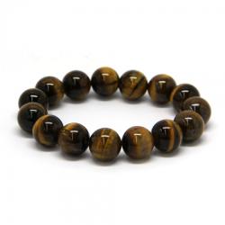  Bratara Ochi de Tigru Diametru 62 mm - Rotund 14x14 mm