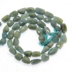  Margele Bijuterii Acvamarin Neregulat Fatetat 14x12~17x14 mm