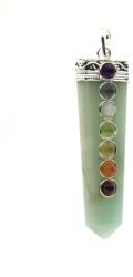  Pandant aventurin - 7 chakre - 5.5 cm