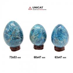  Ou Apatit Albastru Mineral Natural 60-73 x 47-53 mm - 1 Buc