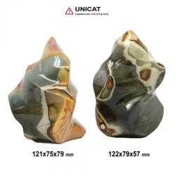  Obelisc Jasp Policrom Neregulat 121-122 x 75-79 x 57-79 mm (XXL) - Unicat