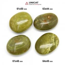 Palm Stone Opal Verde Madagascar Rulata 61-64 x 44-50 mm (XXL) - Unicat
