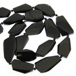 Onix Negru Rotund 12x12 mm - Margele Pietre Semipretioase