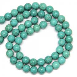  Magnezit Colorat Margele Pietre Semipretioase Rotunde - 12 x 12 mm - concepttropic - 40,00 RON