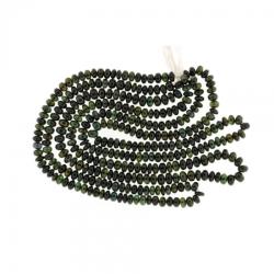  Turmalina Verde Rotunda Fatetata Margele Pietre Semipretioase Bijuterii - 2, 5 x 2, 5 mm