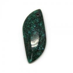  Pandantiv Crisocola in Forma Neregulat - 42 x 17 x 7 mm (XL)