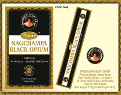 Betisoare Parfumate Ppure - Nagchampa Black Opium