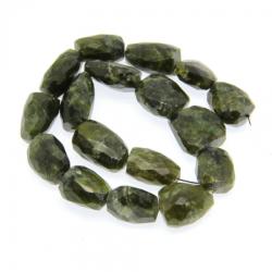 Margele Bijuterii Vesuvianit Neregulat Fatetat 19x16 ~ 23x17 mm