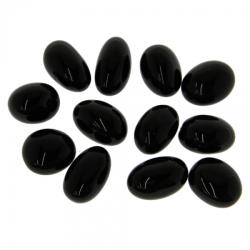  Cuart Negru - Cuart Morion Rulat Natural - 21-32 x 17-22 mm - ( L ) - 1 Buc