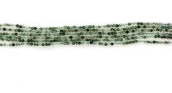 Agata Muschi fatetat Rotund 2 mm - Moss Agate