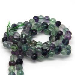  Margele Bijuterii Fluorit Curcubeu Rotund 8 mm