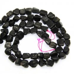  Turmalina Neagra Neregulata Margele Pietre Semipretioase pentru Bijuterii 7-12 x 9-12 mm