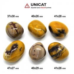  Jasp Mokait Rulat Natural - 37-47x 26-30 mm - ( XXL) - 1 Buc