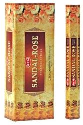 HEM Betisoare Parfumate HEM Sandal Rose - 15 g - Alchimia Iubirii Spirituale - Incense - 1 Set