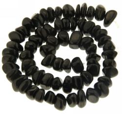 Jet Margele Pietre Semipretioase Nugget 4-8 x 9-16 mm