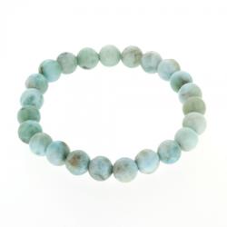 Bratara din Larimar Diametru 50 mm - Margele Rotunde 7 mm