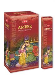 Betisoare parfumate HEM Masala - Amber 15 g