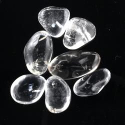  Cuart Alb Rulat Natural - 16-23 x 14-18 mm - ( S ) - 1 Buc