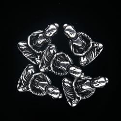  Charm Argint 925 Buddha 18 x 12 mm
