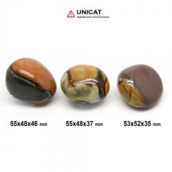 Palm Stone Jasp Policrom Neregulat 53-55 x 48-52 x 35-46 mm (XXL) - Unicat