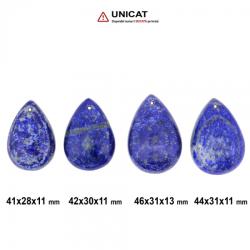  Pandantiv Lapis Lazuli cu Gaura 41-46 x 28-31 x 11-13 mm - Unicat