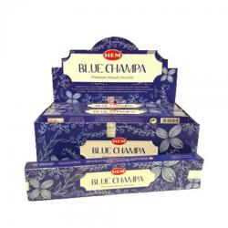  Betisoare parfumate HEM Premium Masala - Blue Champa 15g