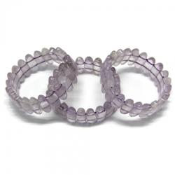  Bratara Ametist Lavanda Diametru 56 mm, Oval - 9 x 20 mm