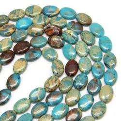 Jasp Acvaterra Margele Pietre Semipretioase Oval 18 x 13 mm - concepttropic - 55,00 RON