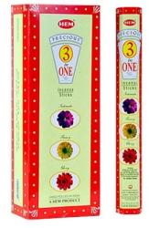 HEM Betisoare Parfumate HEM Precious 3 in 1 - 15 g - Alchimia Celor Trei Esente - Incense - 1 Set