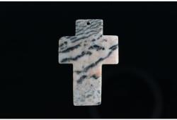  Pandant Cruce din Jasp 3 aprox-6x4 cm