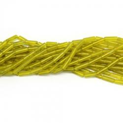  Jad Lemon Margele Pietre Semipretioase Tub - 13 x 4 mm