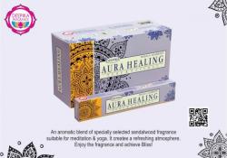  Betisoare Parfumate Aura Healing - Deepika - Pur si Natural 15g - 1 Cutie