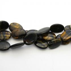  Margele Bijuterii Ochi de Tigru Oval 30x22 mm