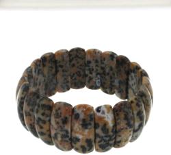  Bratara Opal Dendritic diametru 57-69 mm, margea dreptunghiulara 26x9x7 mm
