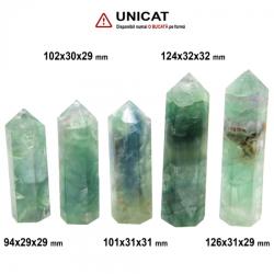 Obelisc Fluorit Verde 94-126 x 29-32 x 29-32 mm - (XXL) - 1 Buc
