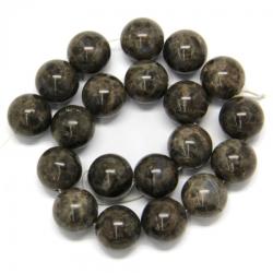 Labradorit Norvegia Margele Pietre Semipretioase Rotunde -18 x 18 mm - 1 Buc