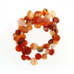  Margele Bijuterii Carneol Nugget 8x4 - 14x6 mm