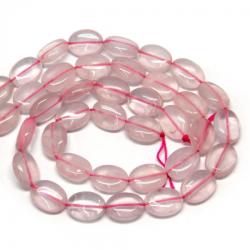  Cuart Roz Margele Pietre Semipretioase Oval - 16 x 12 mm