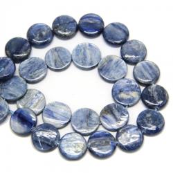  Kyanit Albastru Margele Pietre Semipretioase Rotund - 20-21 x 4-5 mm