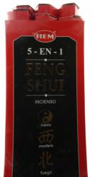  Betisoare Parfumate HEM Feng Shui 5 in 1 - Parfumul Echilibrului Universal - Incense - 1 Set