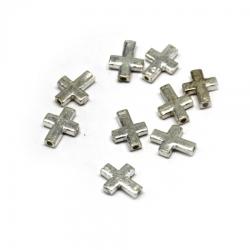  Cruce Latin Charm Bijuterii Argint 925 - 14x10x2, 5 mm - 1 Buc