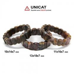  Bratara Pietersit Diametru 56 mm, Dreptunghi 10-13 x 14-18 x 7 mm - concepttropic - 160,00 RON
