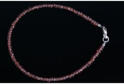  Bratara din granat - rodolit - 2 mm