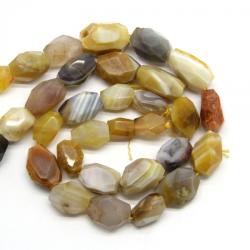  Agata de Botswana Galbena Neregulata Fatetata 15x12~28x21 mm Margele Pietre semipretioase pentru Bijuterii