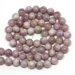  Kunzit Roz Rotund - 10 x 10 mm - Margele Pietre Semipretioase