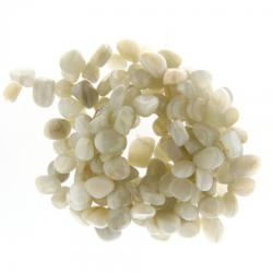  Piatra Lunii Alba Nugget 10-8 x 17-2 mm - Margele Bijuterii